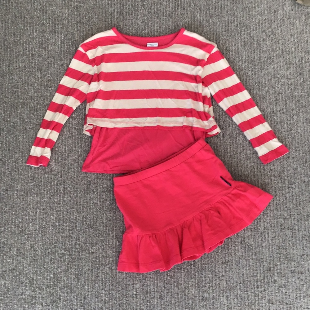 Polarn O. Pyret Girls Set - Skirt and top-Size 3-4